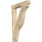 Ekena Millwork Funston Arts & Crafts Rough Sawn Outlooker, Douglas Fir, 6"W x 32"D x 44"H OUT06X32X44FST03RDF - alternate 1